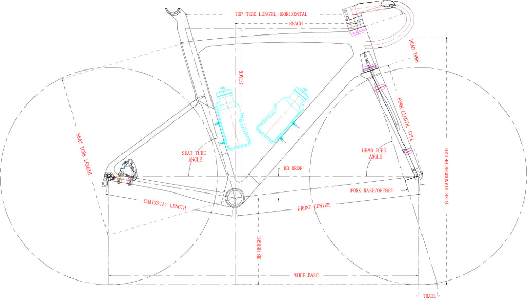 LCR017-D - Carbon Roadbike Disc Frameset
